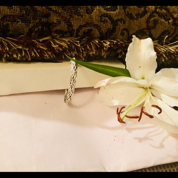 Sterling Silver .925 Cuff Bracelet 30 grams (Smoke Free Home) - Picture 4 of 8